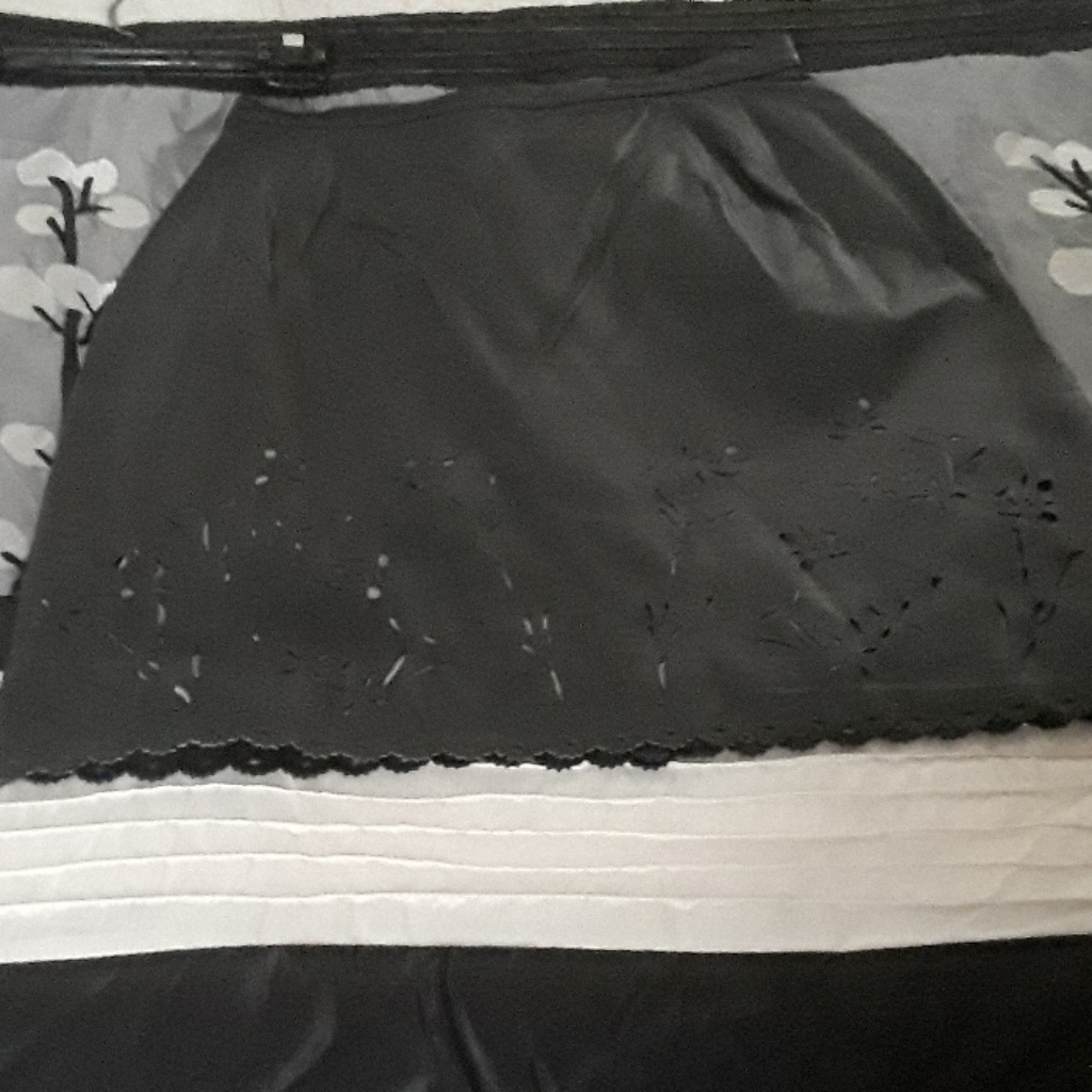 Black Leather Skirt